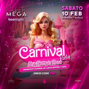 Carnival party alla discoteca Megà di Pescara
