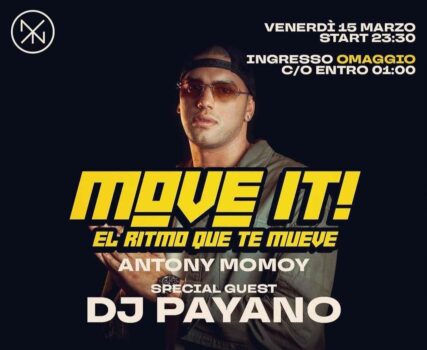 Dj Payano e Move It al Nyx Club di Ancona