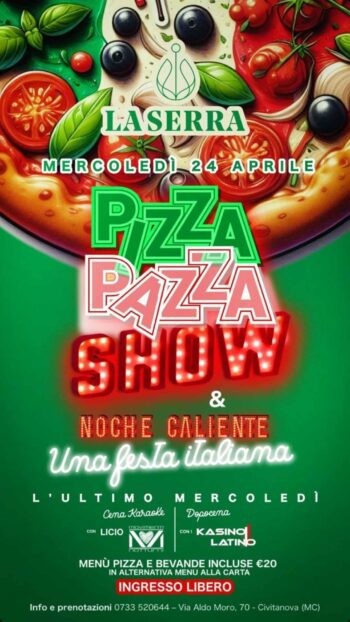 Ultima Pizza Pazza della stagione alla Serra di Civitanova Marche e1713202771212