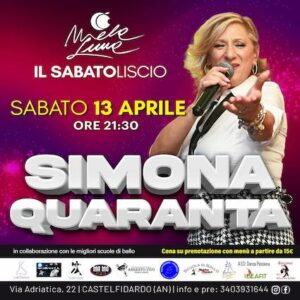 Melaluna Castelfidardo, orchestra Simona Quaranta e club latino