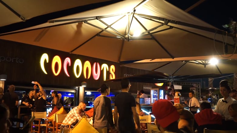 Discoteca Coconuts (ex Pestifero) di Rimini, ospite Nicolas Vaporidis