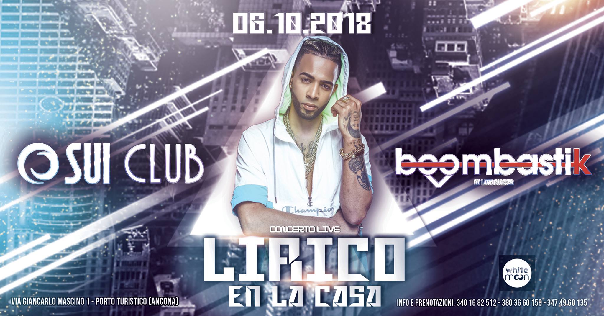 Lirico En La Casa concert live Sui Club Ancona