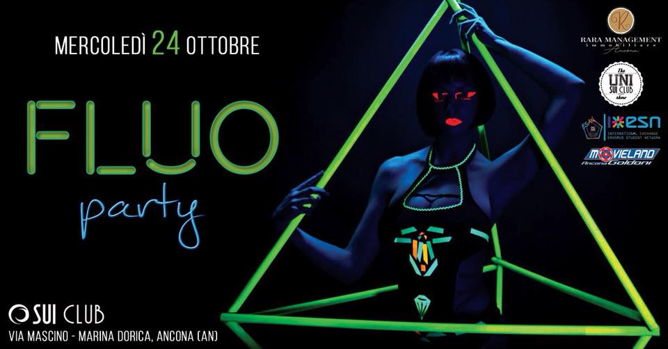 Fluo Party Universitario Sui Club Ancona