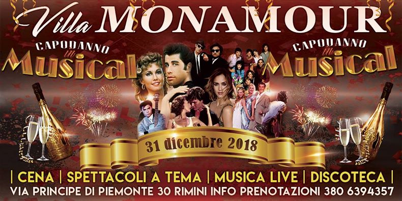 Capodanno 2019 Villa Monamour Rimini