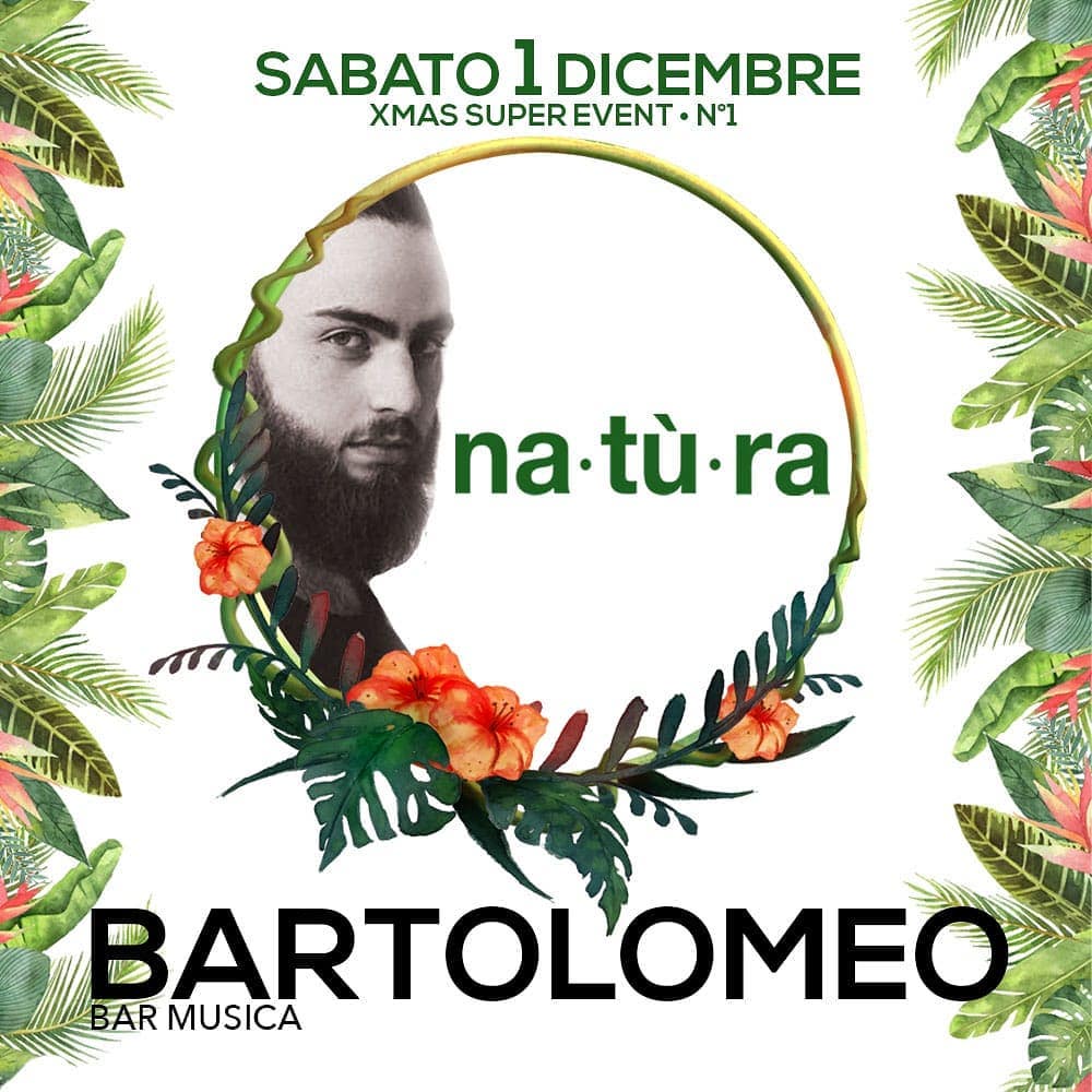Bartolomeo guest dj Natura Club Pescara