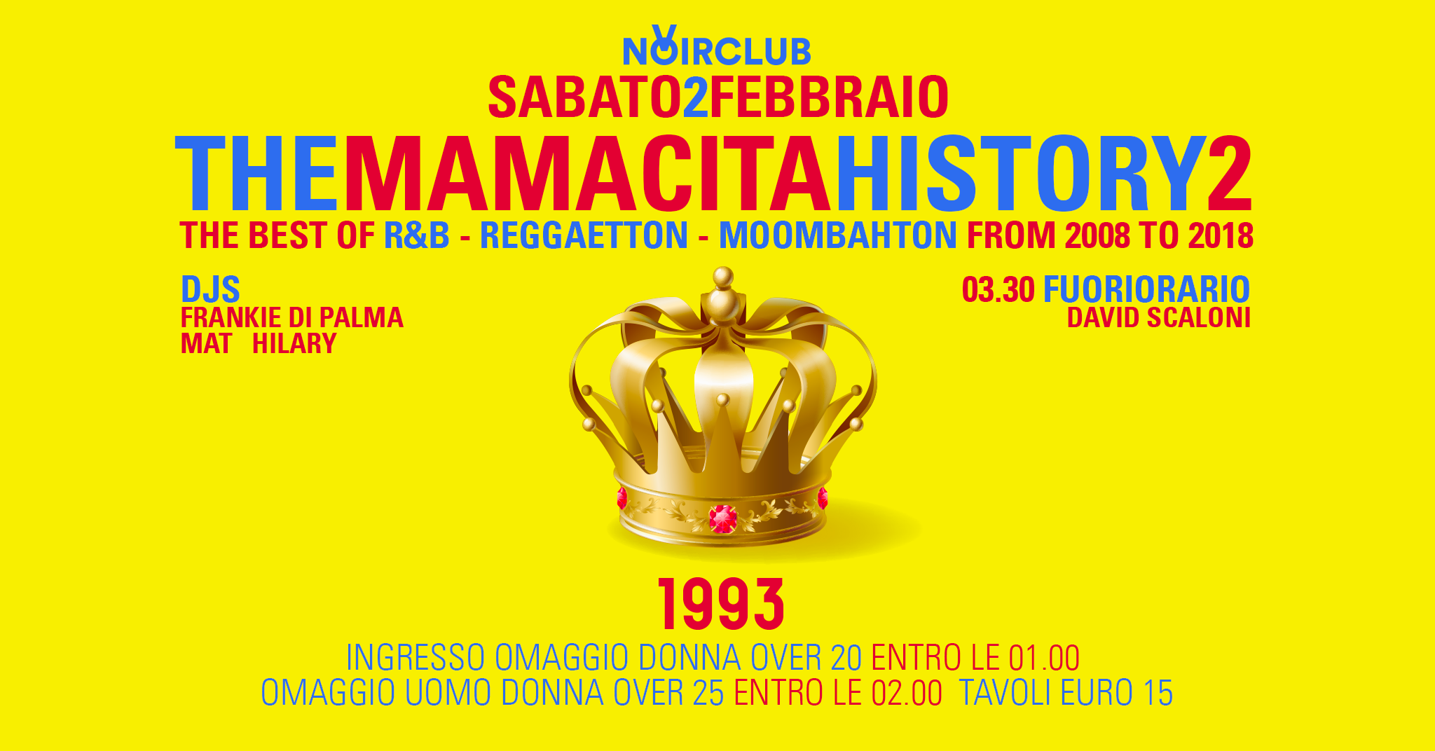 The Mamacita History 2 Noir Club Jesi