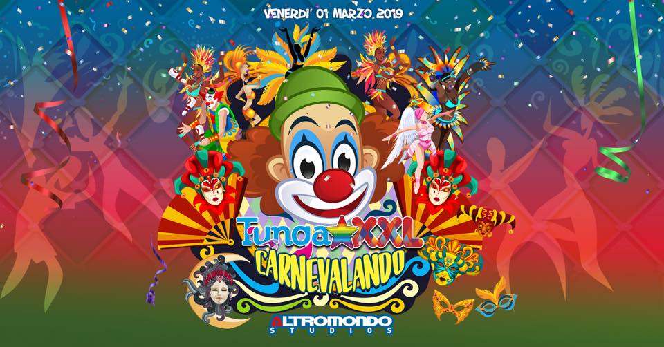 Carnevale 2019 Tunga XXL discoteca Altromondo Rimini