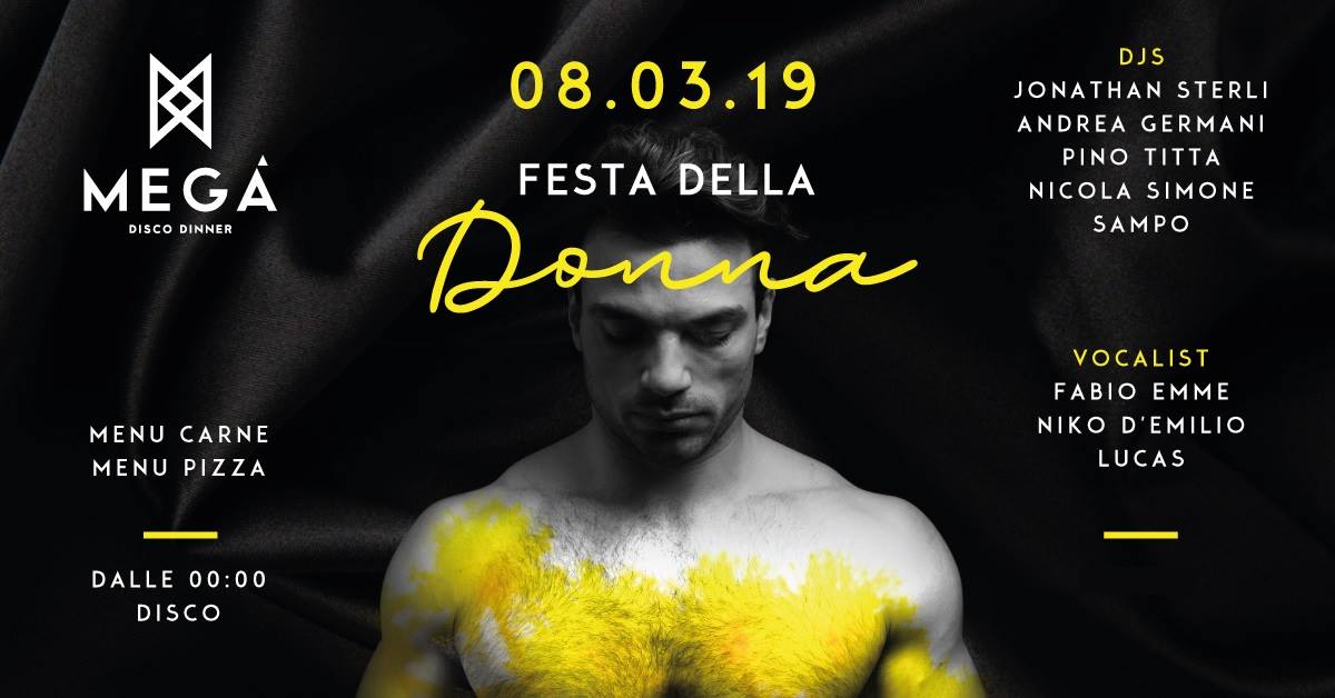 Festa Della Donna Discoteca Megà Pescara