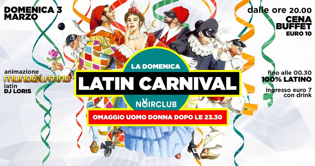 Latin Carnival Noir Club Jesi