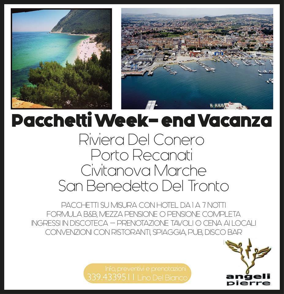Pacchetti weekend o vacanza Marche estate 2019