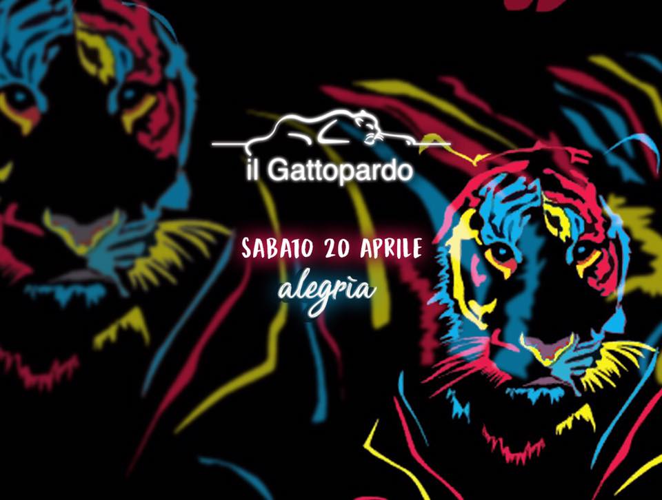 Sabato di Pasqua discoteca Gattopardo Alba Adriatica
