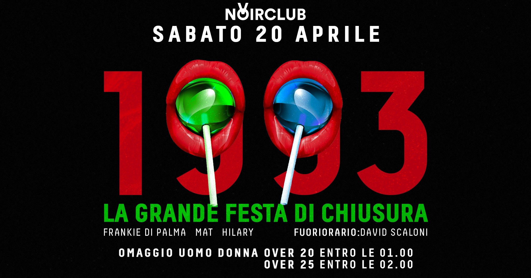 La grande festa di chiusura Noir Club Jesi