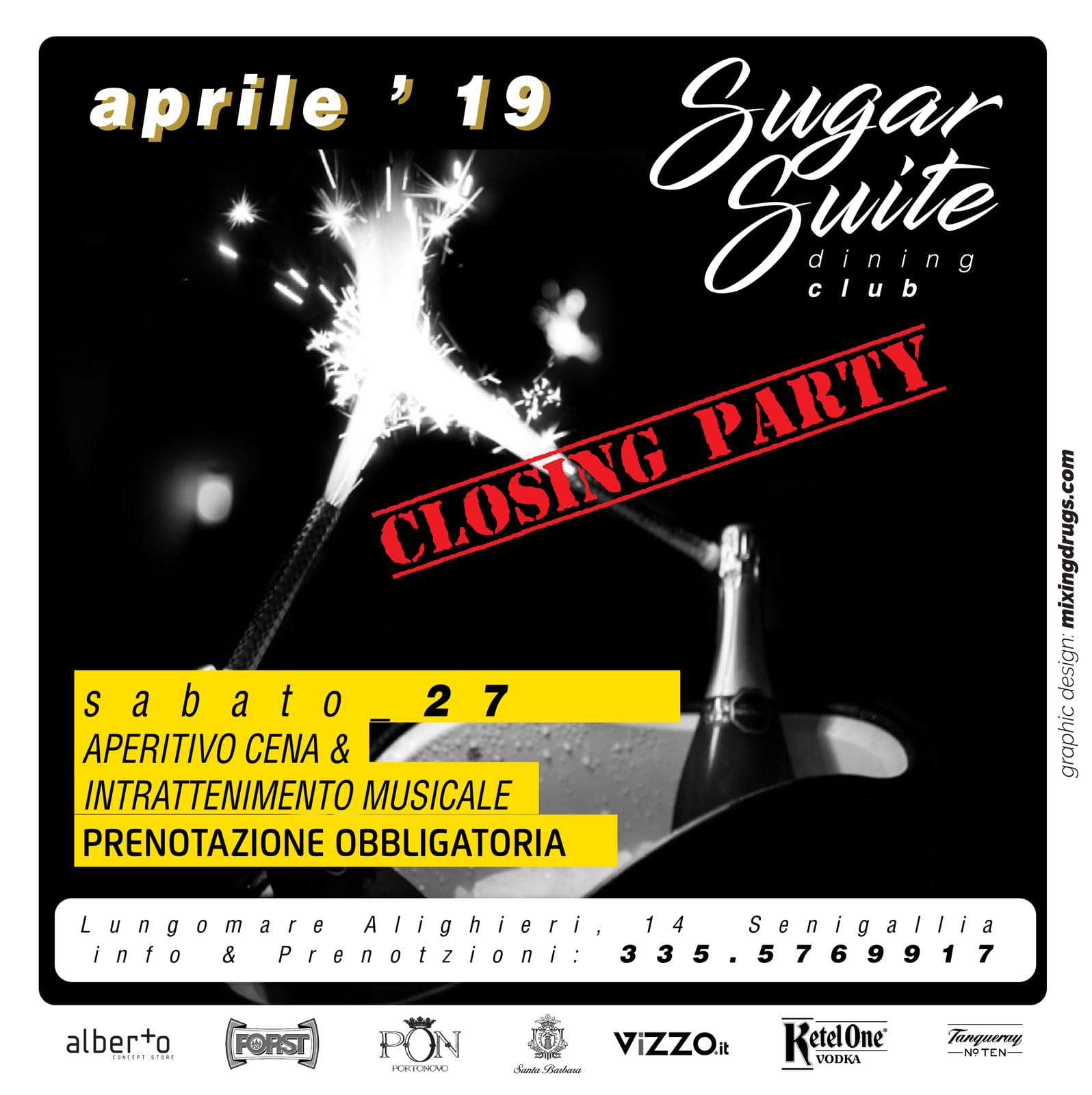 Closing Party Sugar Suite Senigallia