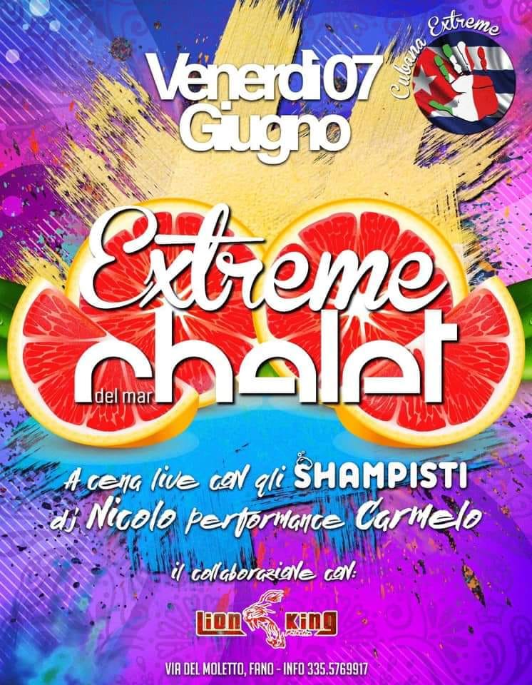 Shampisti dinner show Chalet Del Mar Fano