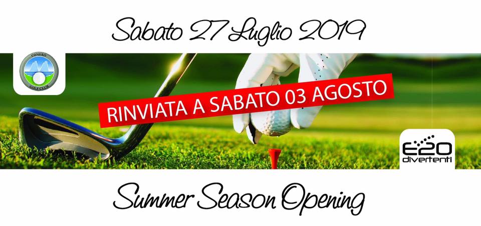 Conero Golf Club Sirolo Summer Season Opening 2019