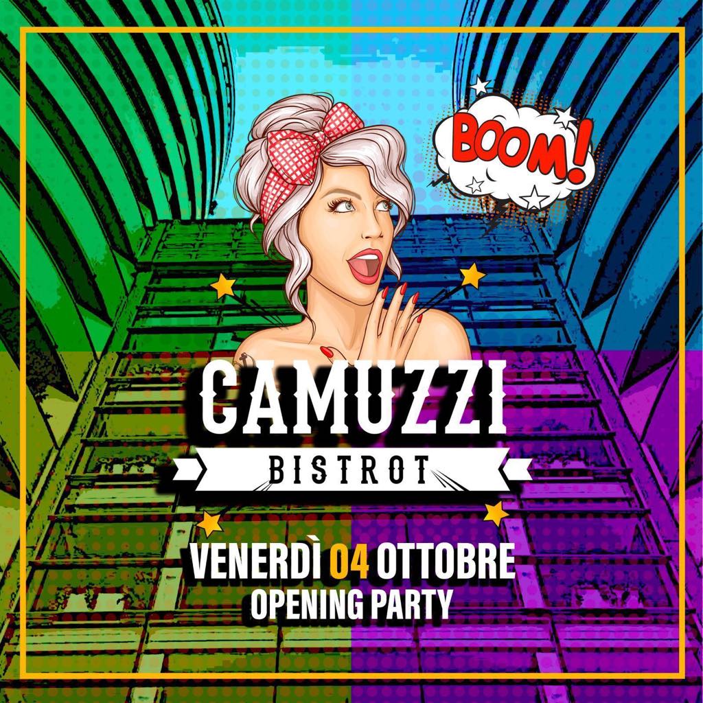 Inaugurazione venerdì dinner show Camuzzi Bistrot Pescara