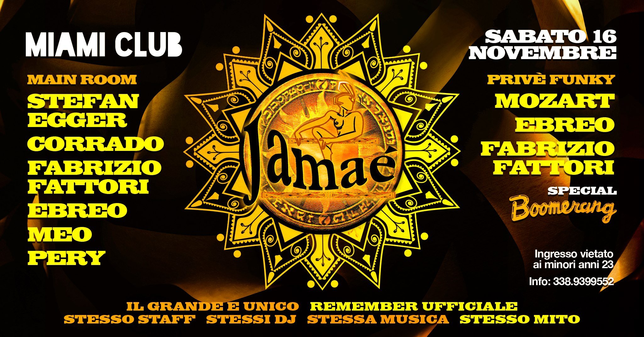Remember Jamaè Miami Club Monsano