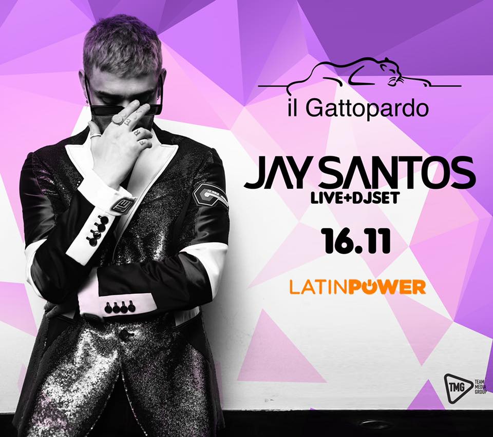 Jay Santos discoteca Gattopardo