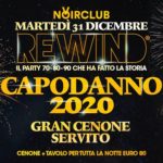 Capodanno Rewind 2020 Noir Club Jesi