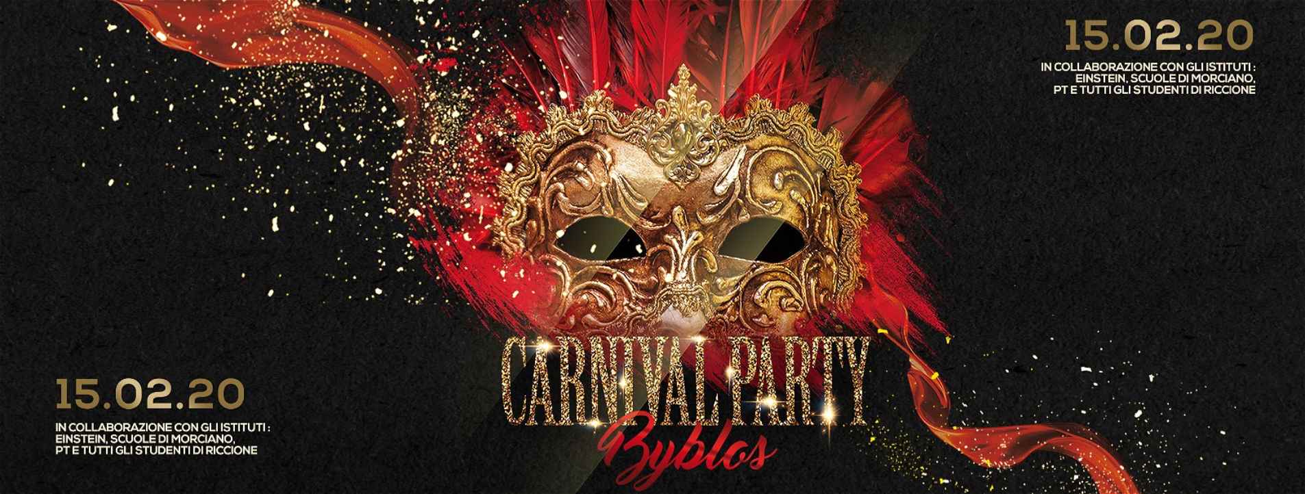 Carnival School Party Byblos Riccione