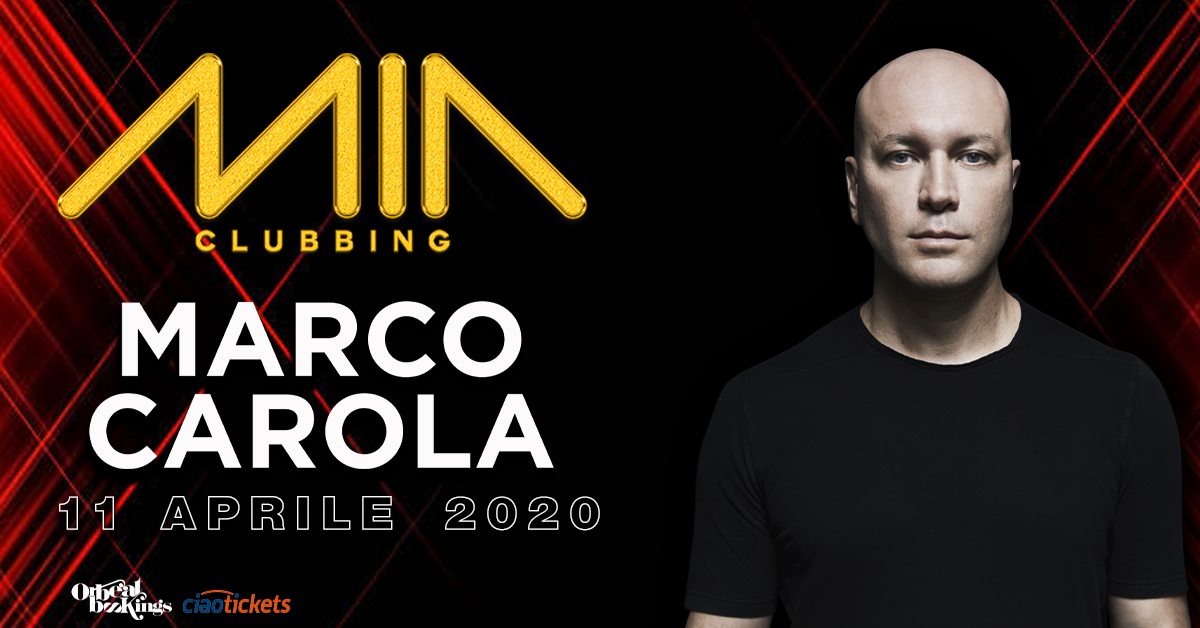 Marco Carola Pasqua 2020 Mia Clubbing Porto Recanati
