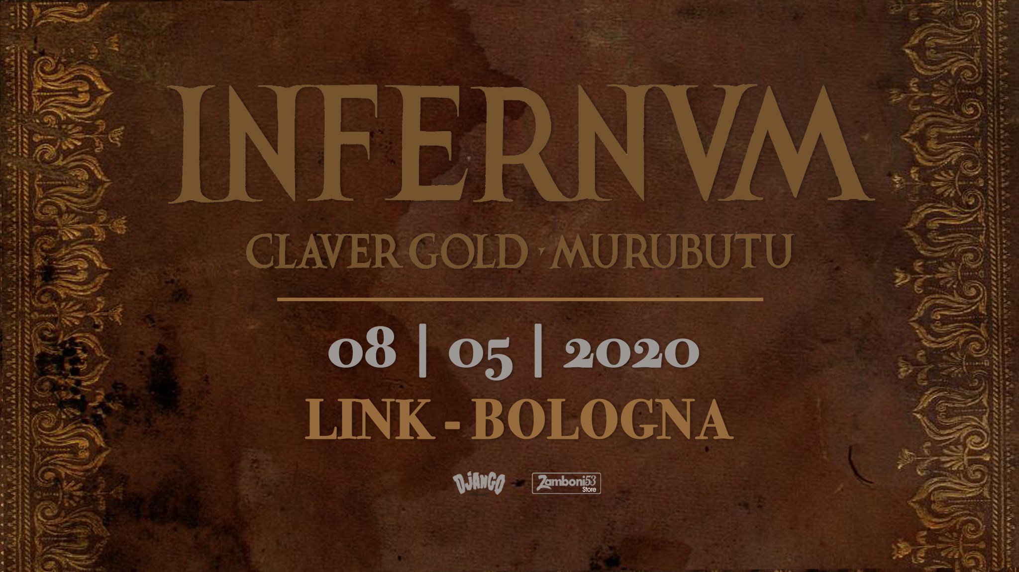 Claver Gold e Murubutu Infernvm tour Link Bologna