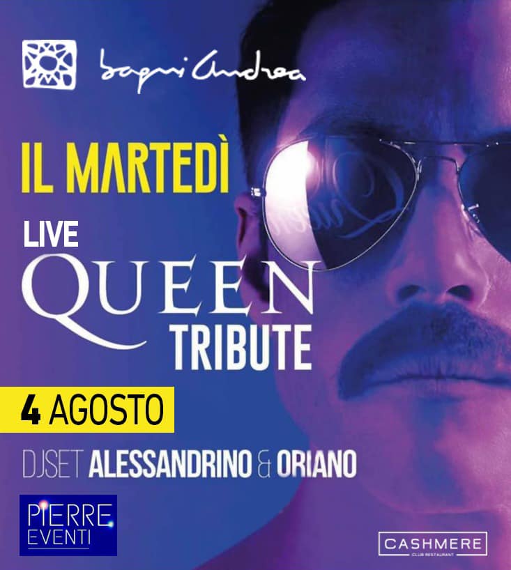 Queen tribute ai Bagni Andrea di San Benedetto Del Tronto