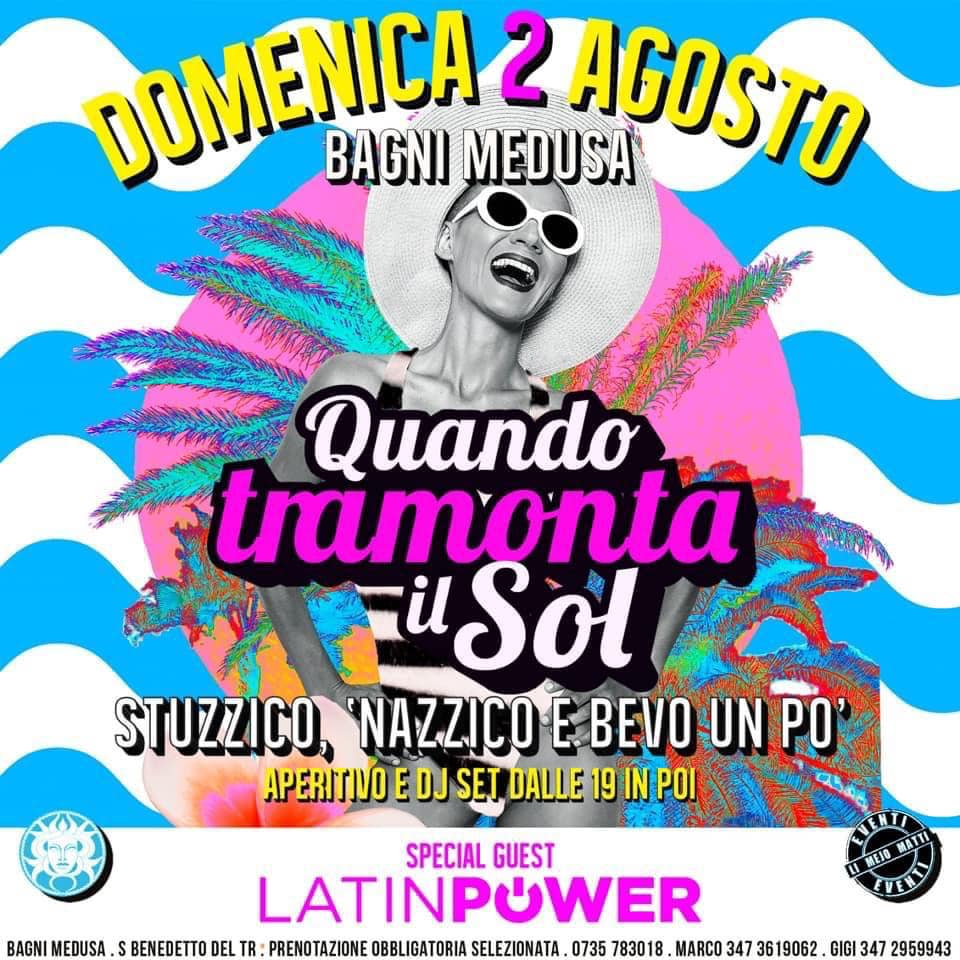 Latin Power special guest alla discoteca Medusa di San Benedetto Del Tronto