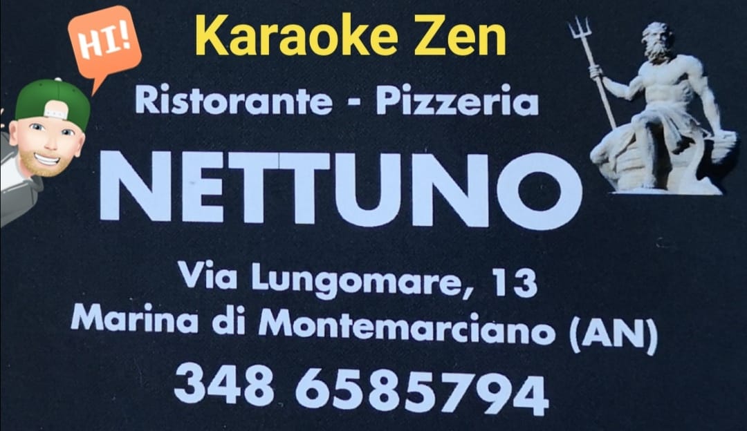 Ristorante Pizzeria Nettuno Marina di Montemarciano, Karaoke Zen