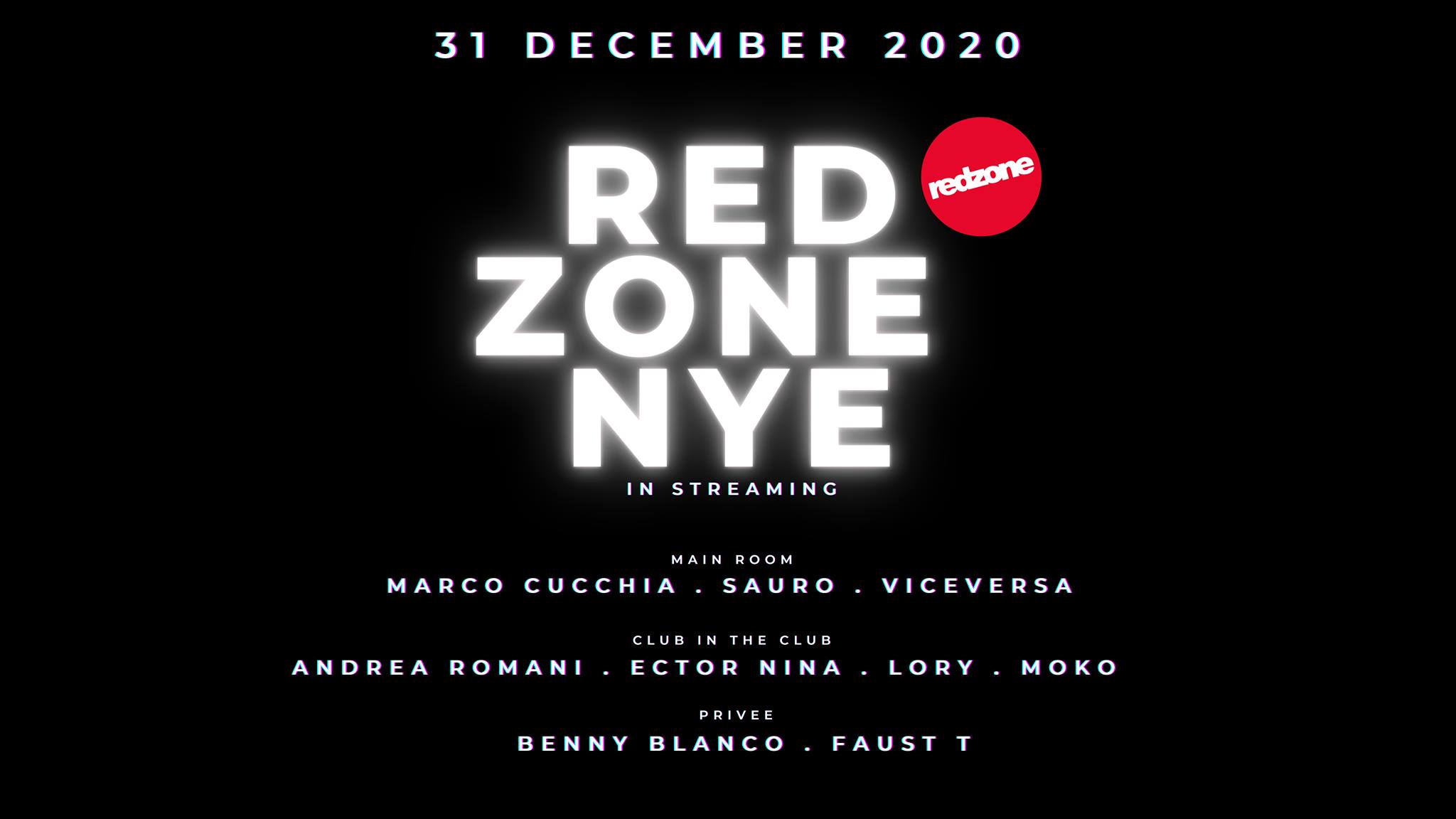 Red Zone NYE, Capodanno in streaming