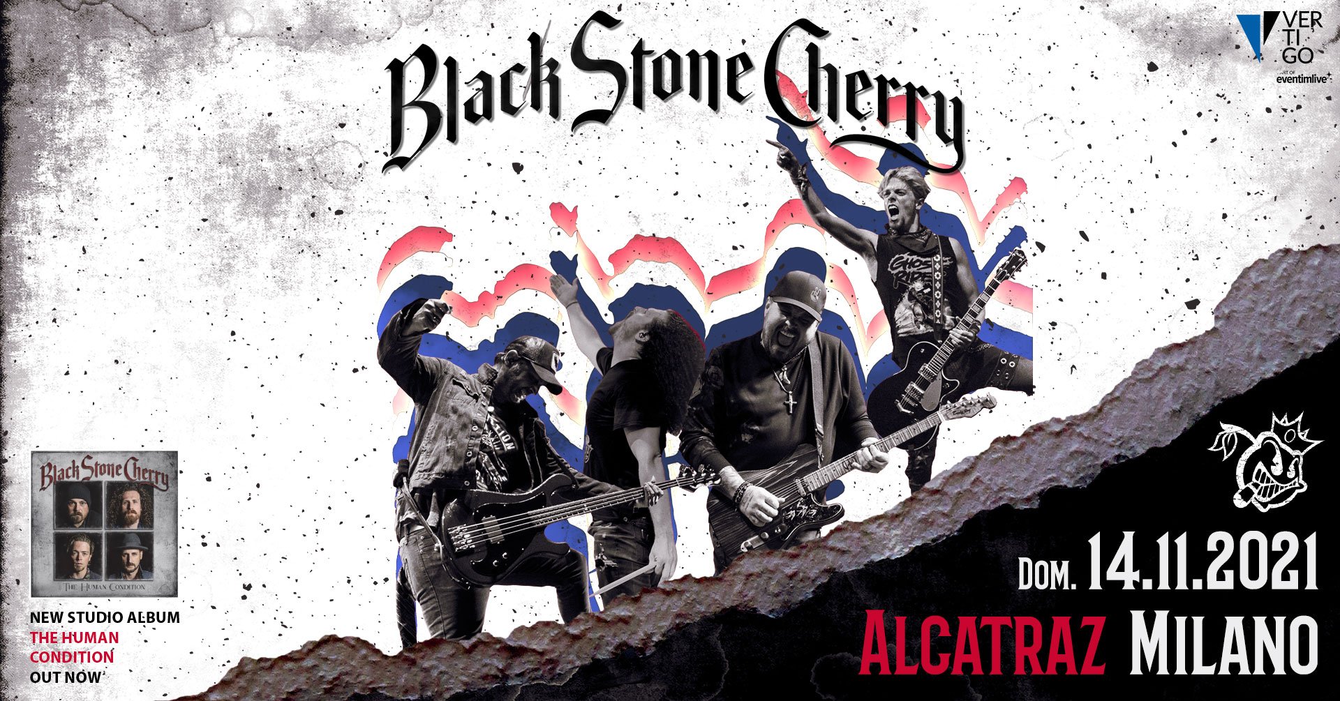 Black Stone Cherry, Alcatraz Milano