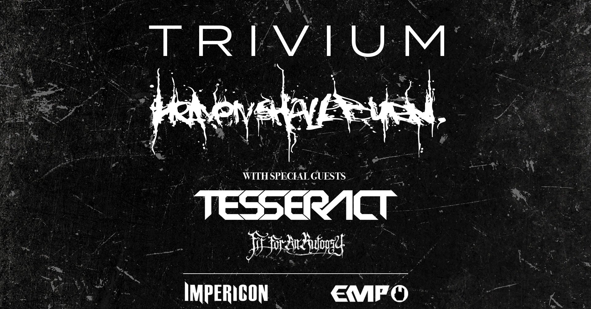 trivium heaven shall burn tour