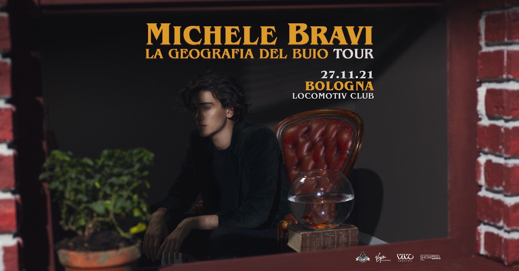 Michele Bravi, La geografia del buio tour, Locomotiv Bologna