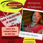 San Valentino con Gabriella Monte, Quaranta100 - Sapori Bolognesi