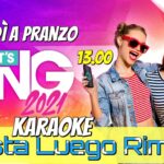 Terzo evento karaoke del 2021, Hasta Luego Rimini