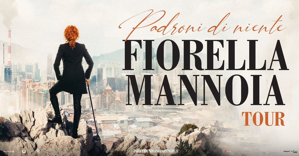 Fiorella Mannoia in concerto ad Ancona
