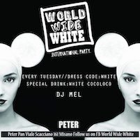 World Wide White alla Discoteca Peter Pan di Riccione