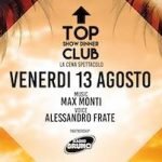 La cena spettacolo al Top Club by Frontemare di Rimini
