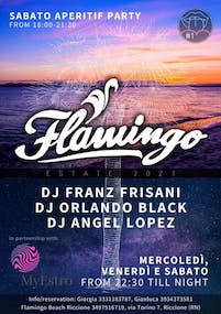 Flamingo Riccione, Aperitif Party