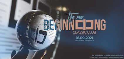 The New Beginning al Classic Club di Rimini