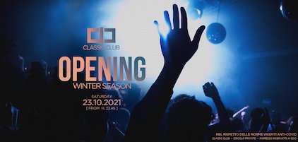 Opening Winter Season per il Classic Club di Rimini