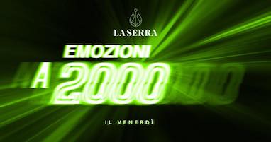 Emozioni a 2000 al ristorante club La Serra di Civitanova Marche