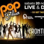 Ristorante discoteca Frontemare di Rimini, Pop Deluxe live
