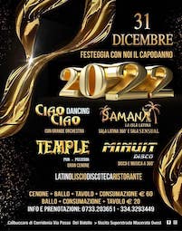 Capodanno 2022 al Ciao Ciao - Samanà - Minuit a Colbuccaro di Corridonia