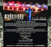Ultimo dell'anno 2021 al Madeirinho di Civitanova Marche