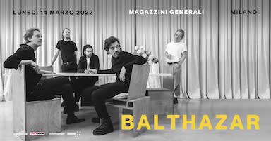 Balthazar in concerto alla Discoteca Magazzini Generali di Milano