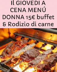 Buffet e rodizio di carne al ristorante Madeirinho di Civitanova