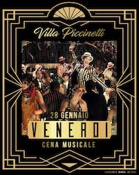 Cena Musicale alla Villa Piccinetti di Fano