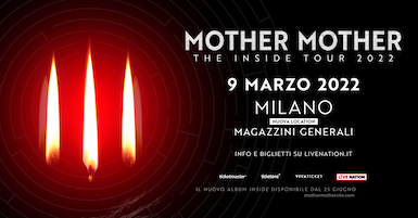 Mother Mother live alla Discoteca Magazzini Generali di Milano