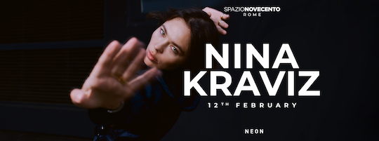 Nina Kraviz alla Discoteca Spazio 900 di Roma